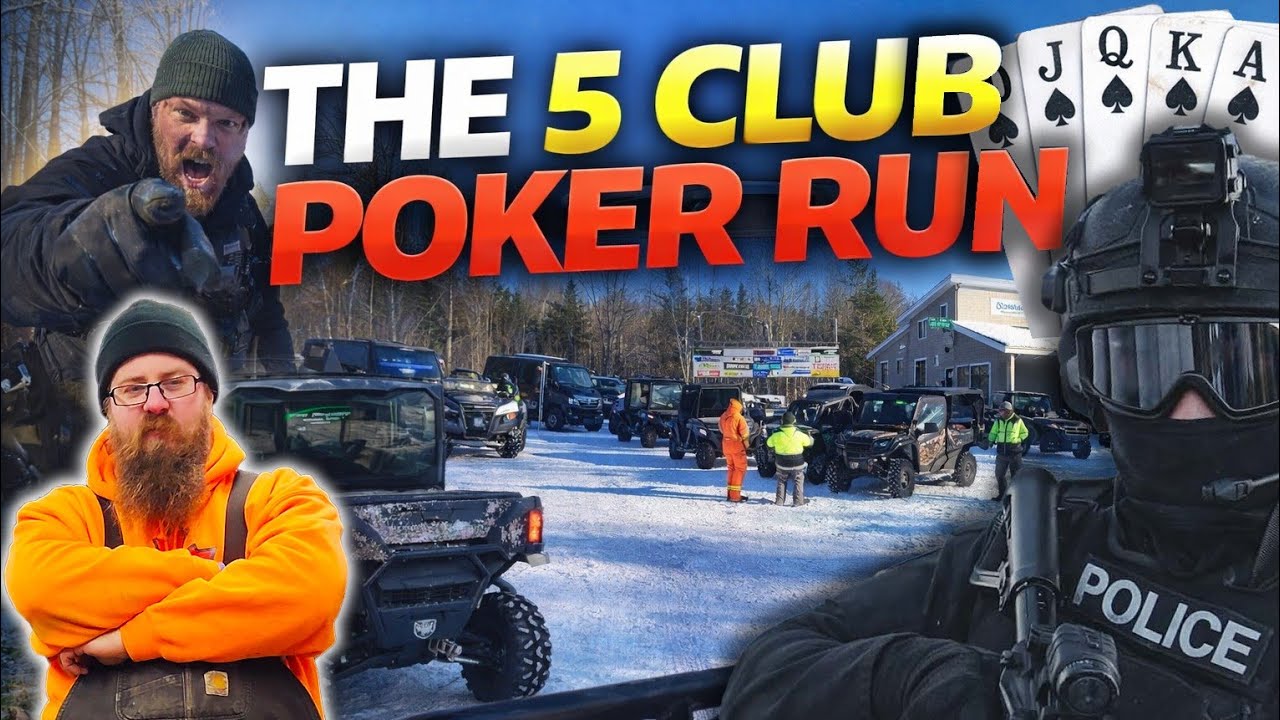 506SXS и квадроцикл - Мы отправились на покерный заезд на квадроциклах в сильный мороз и были ост...