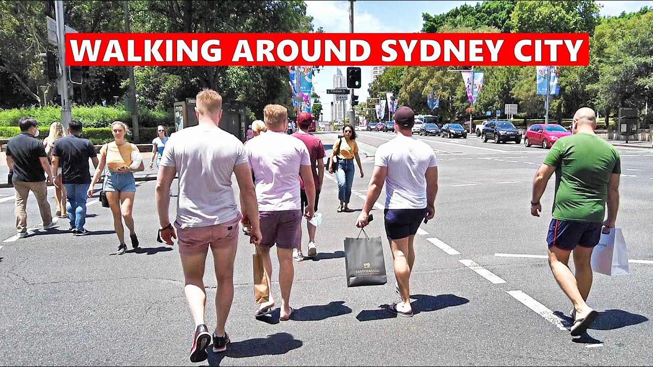 Walking around SYDNEY City