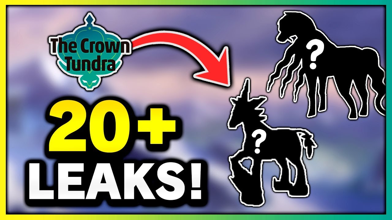 New Pokemon, Forms, Story Length & More! EVERYTHING LEAKED About the Pokemon Crown Tundra DLC