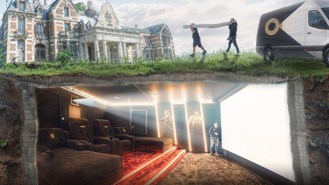 UN PROJET FOU dans un MANOIR au LUXEMBOURG