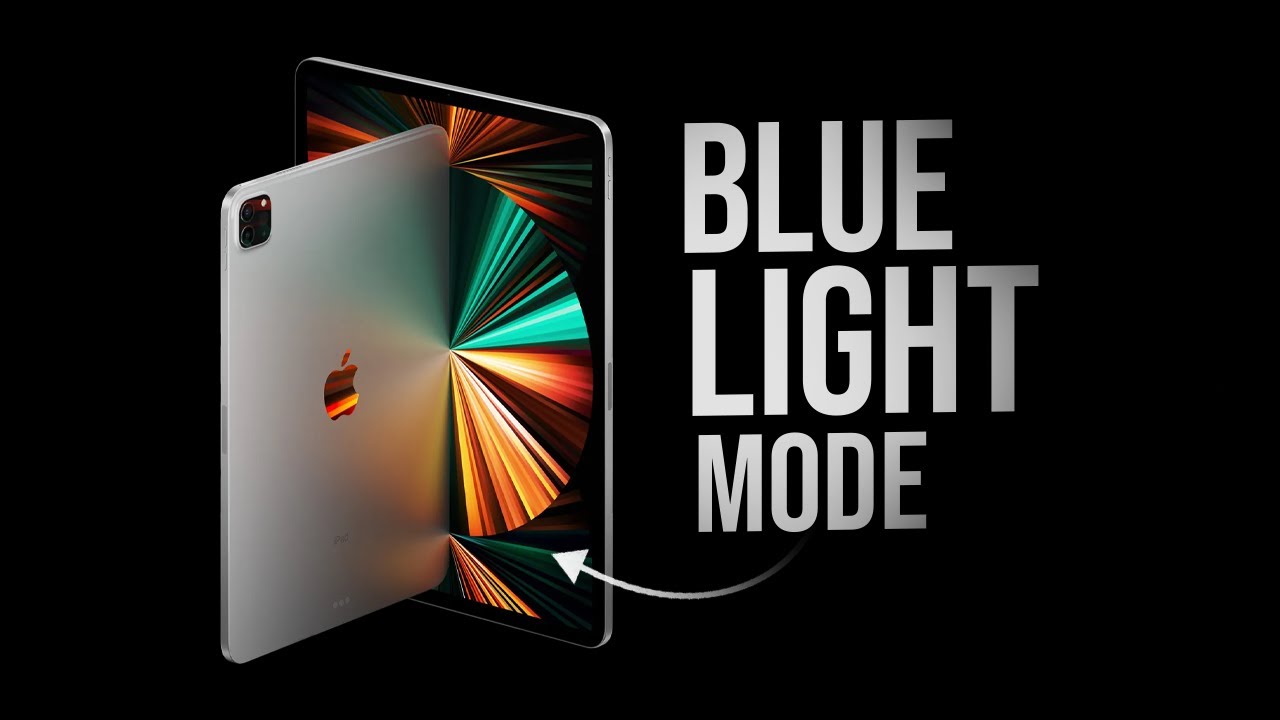 Как включить режим синего света на iPad (урок)