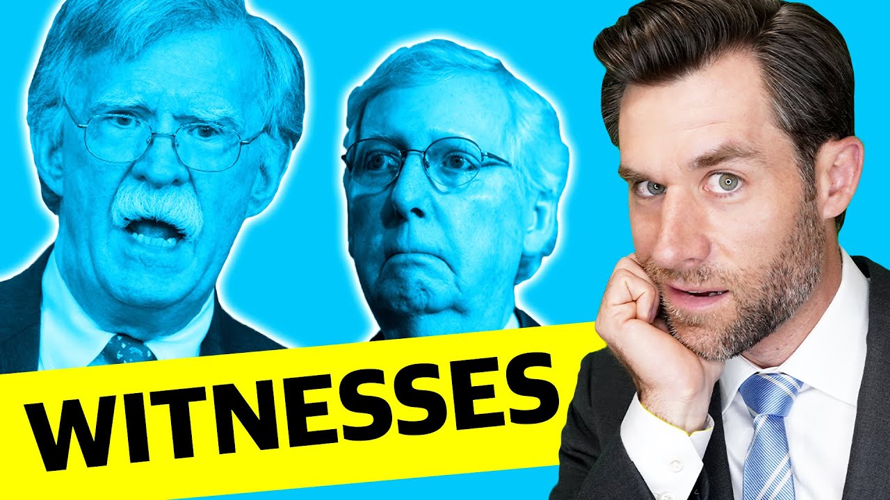 SHATTERED Impeachment Precedent? Bolton to Testify? Witnesses? - Real Law Review