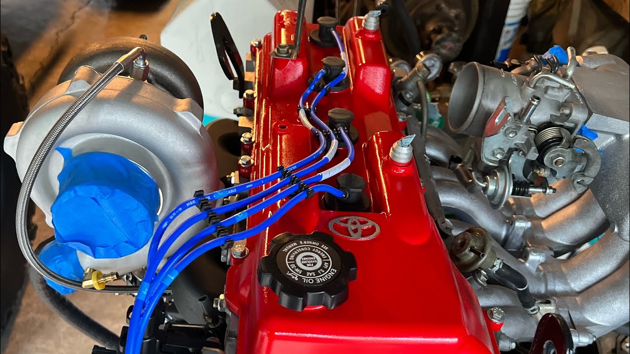 TOYOTA 2RZ ENGINE ASSEMBLY (Boosted 2rz Build Part 2)