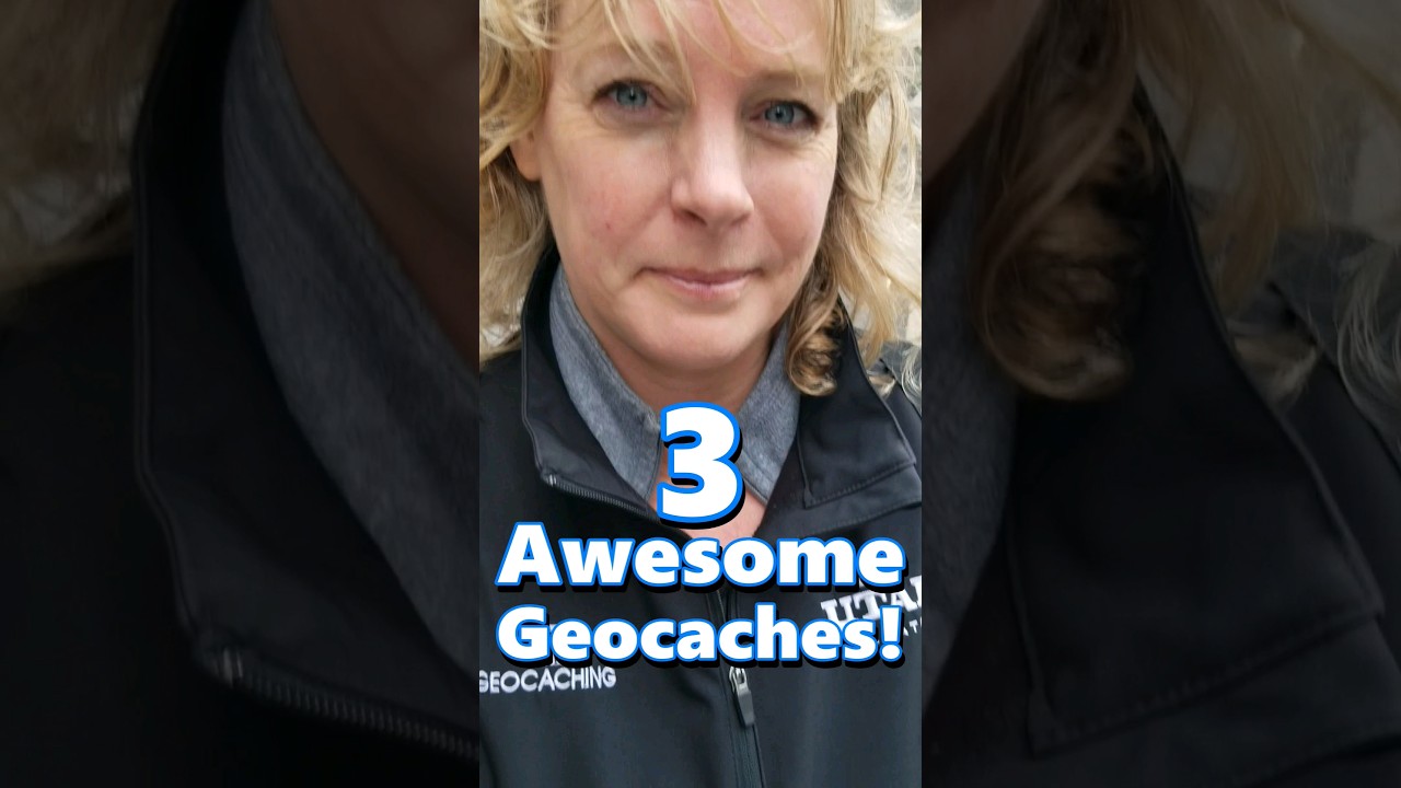 3 AWESOME GEOCACHES! #geocaching #travel #creative #gadgets