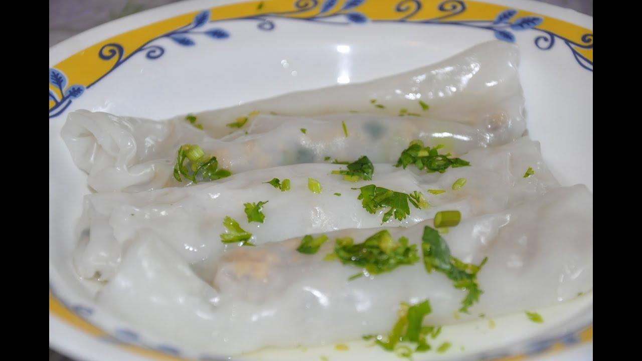 How to make Hmong Pho Kaub (Steamed rolls)