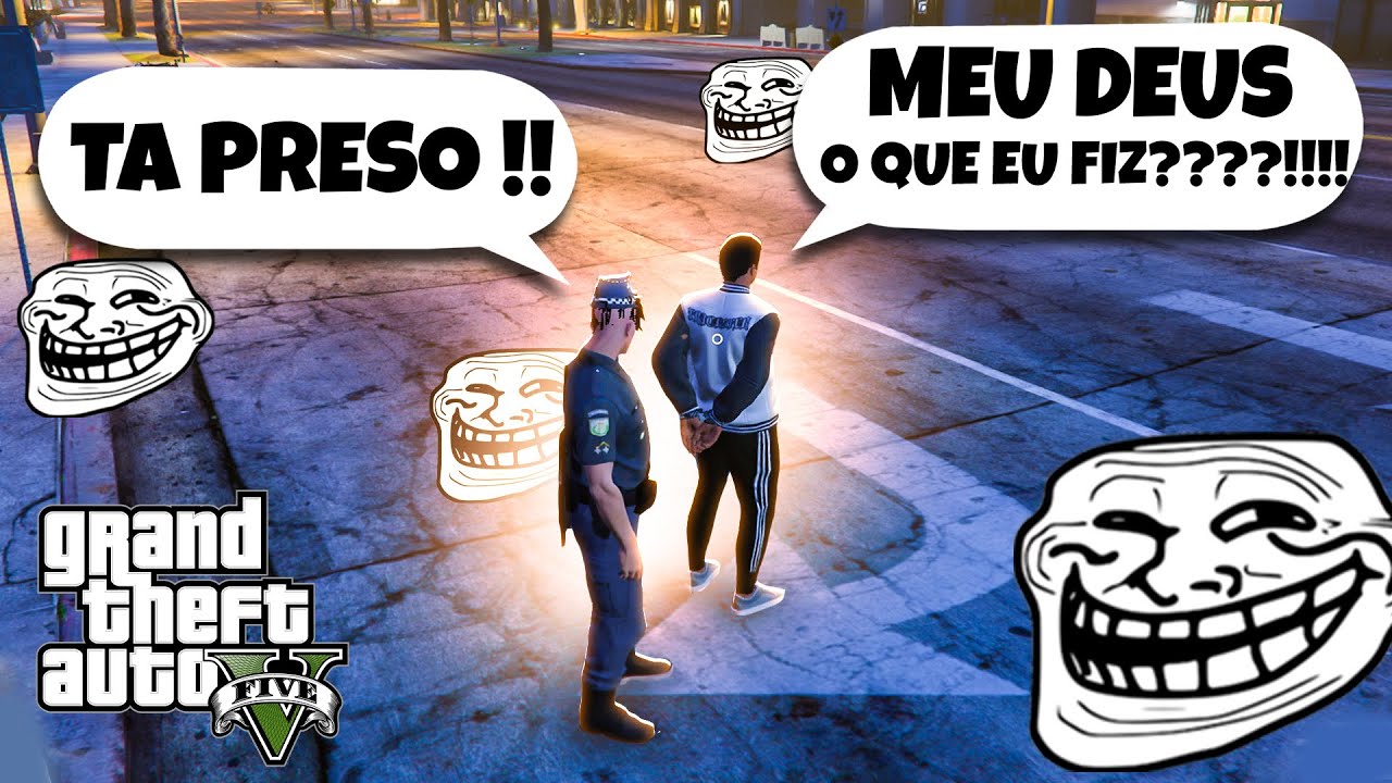 PRENDENDO PESSOAS SEM MOTIVO NO GTA RP !!