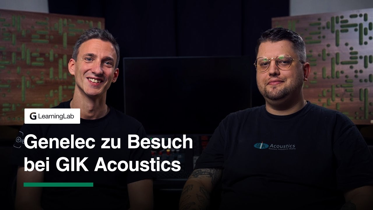 Genelec zu Besuch bei GIK Acoustics: Raumakustik analysieren mit dem GRADE Report