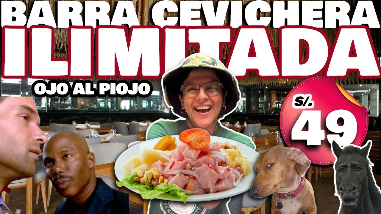 BARRA CEVICHERA POR 49 SOLES VALE LA PENA? - Ariana Bolo Arce