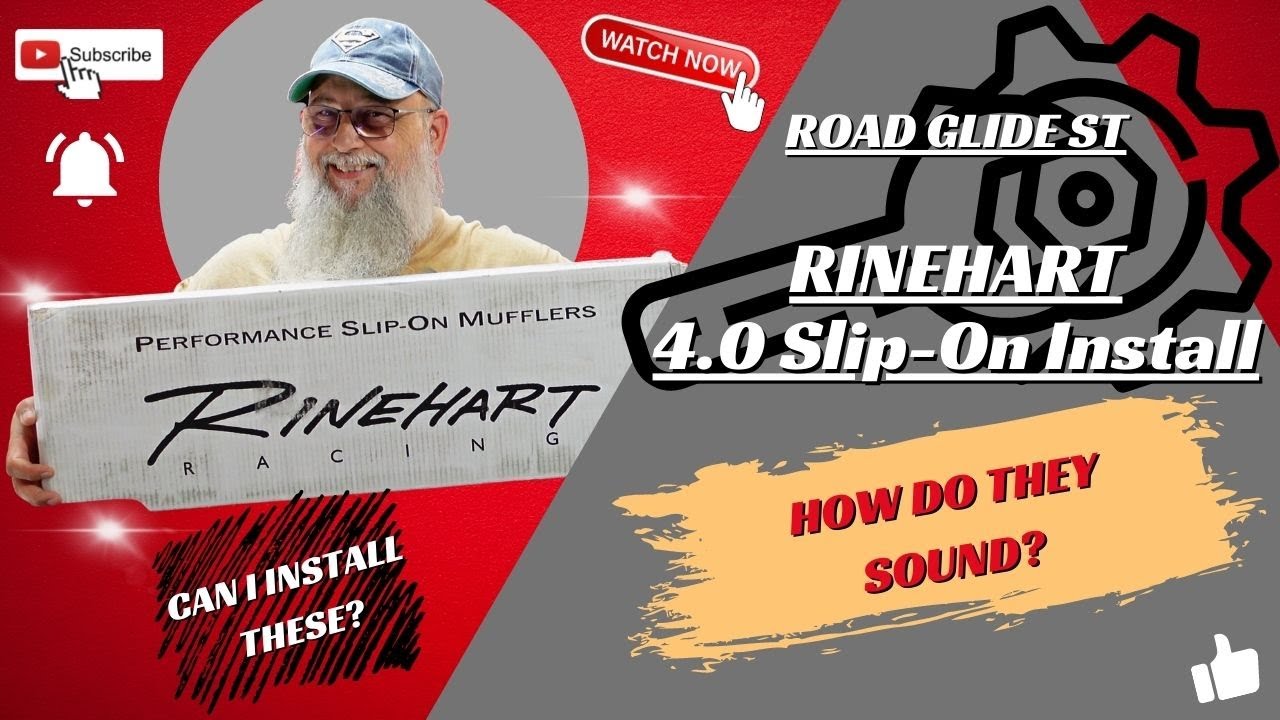 2022 Road Glide ST Upgrade - Rinehart 4.0 Slip-On Exhaust Install