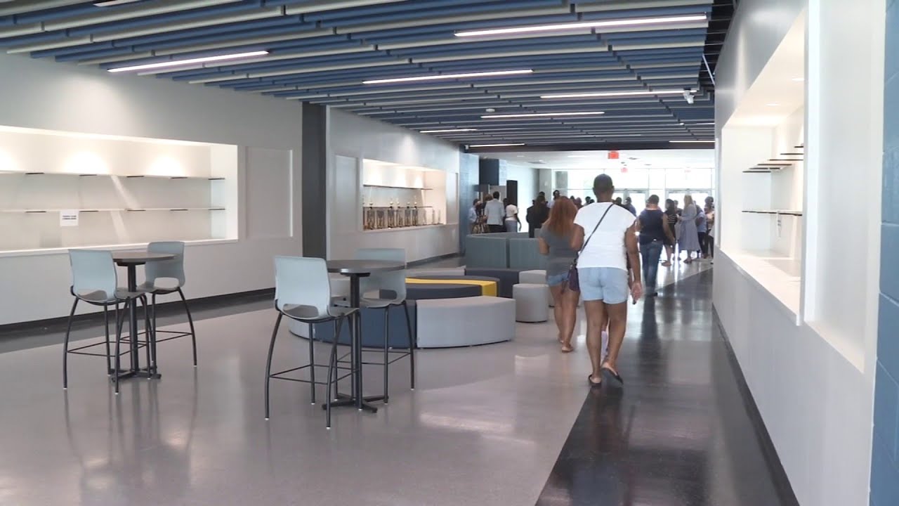 Take a tour of the newly rebuilt Jean Ribault High School