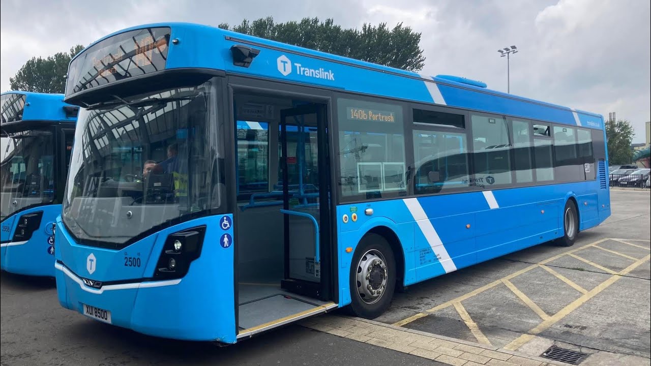 Ride on Ulsterbus GB Hawk 2500 on route 140b