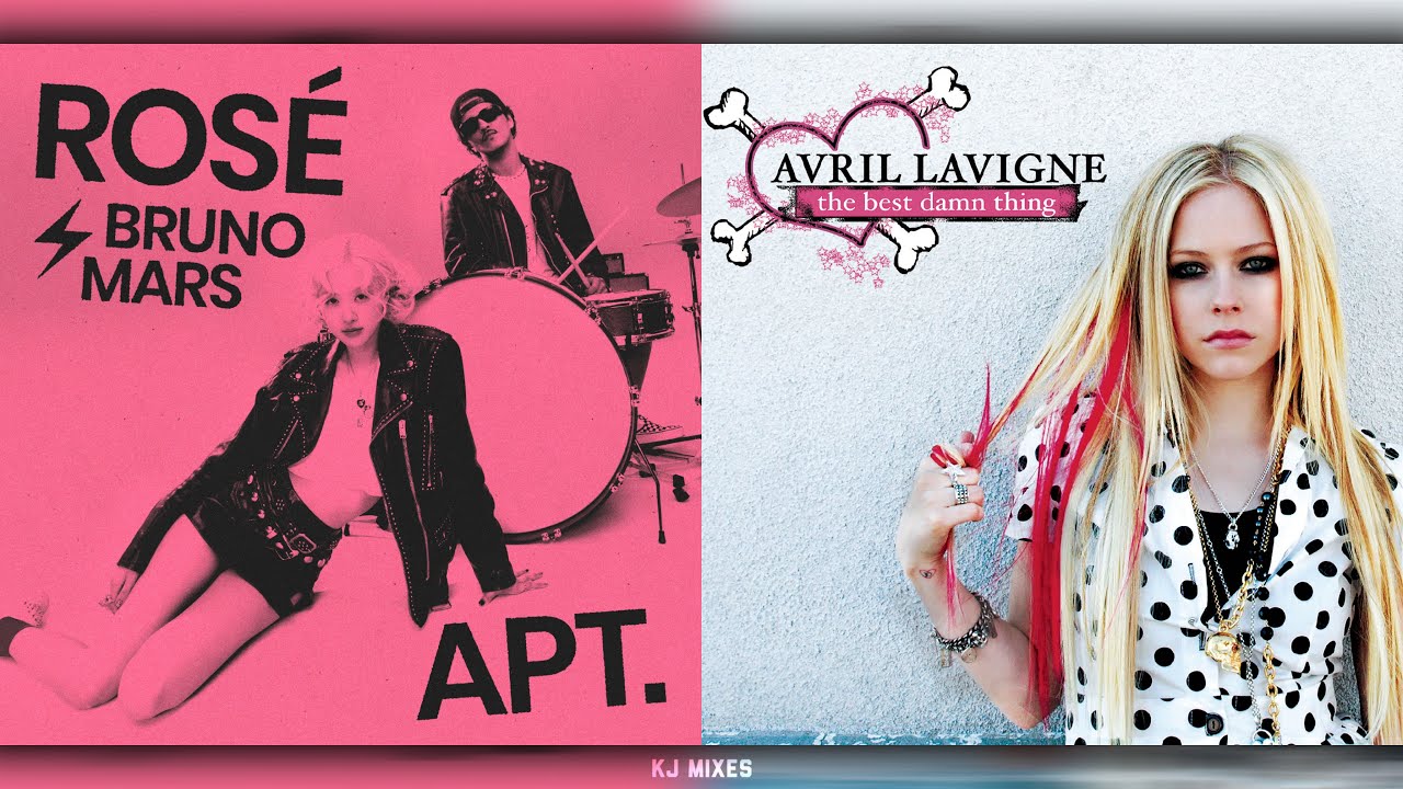 APT. x GIRLFRIEND - ROS&Eacute;, Bruno Mars, Avril Lavigne (MASHUP)