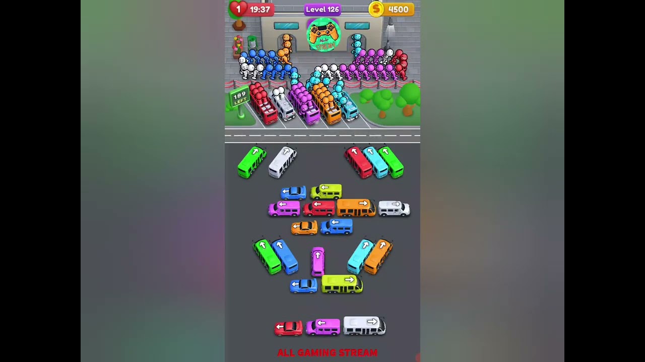 Crowd Express Level 126 Gameplay