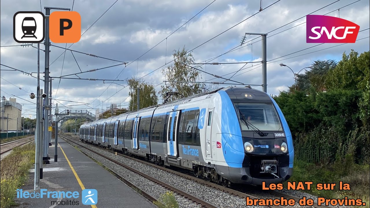 Transilien P - les NAT sur la branche de Provins.
