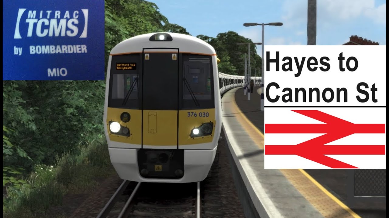 Hayes (Kent) to London Cannon St w/Announcements | Train Simulator Classic