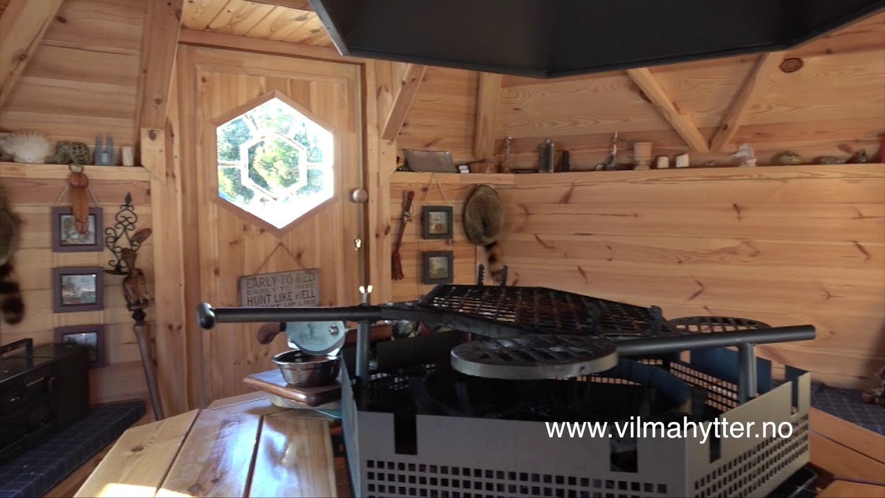 Grillhytte fra Vilma hytter.