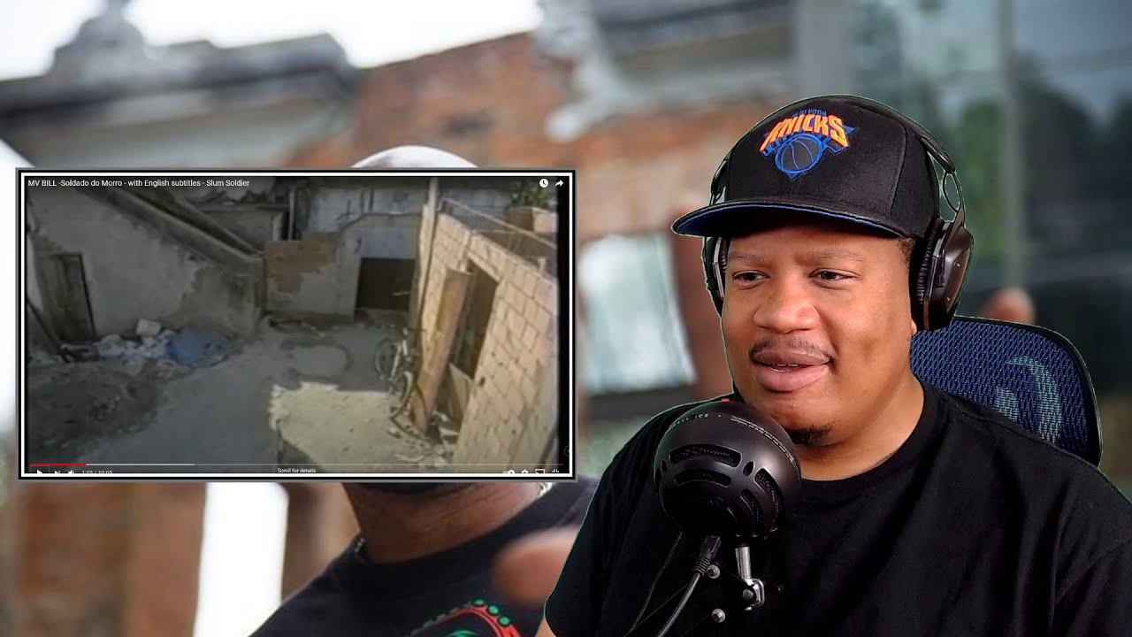 Reaction to MV BILL -Soldado do Morro - Com Legendas