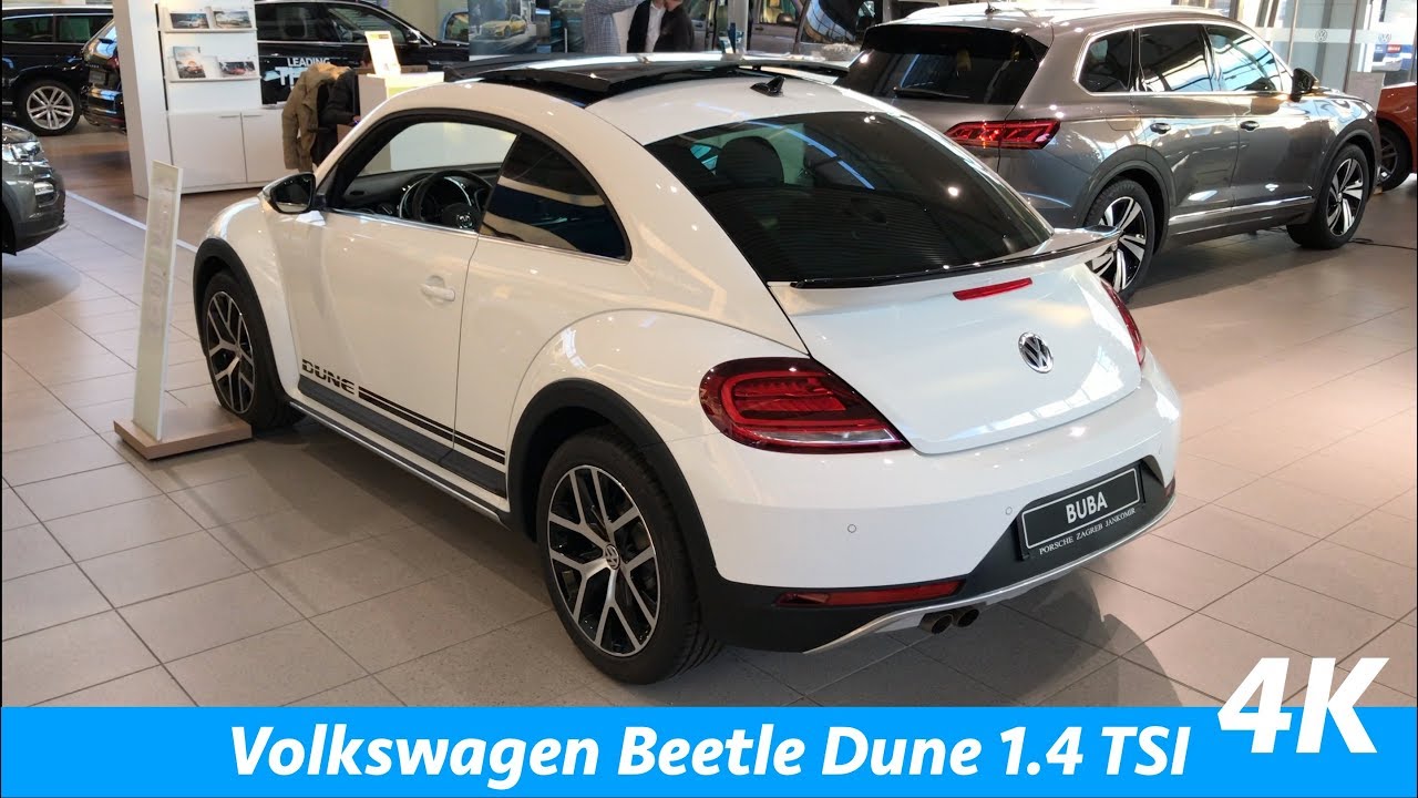 Volkswagen Beetle Dune 2018 - последний глубокий обзор в 4K (интерьер-экстерьер)
