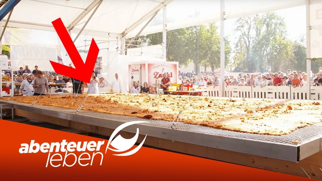 Das größte Schnitzel der Welt: 70qm groß & 100 kg schwer! | Abenteuer Leben | Kabel Eins