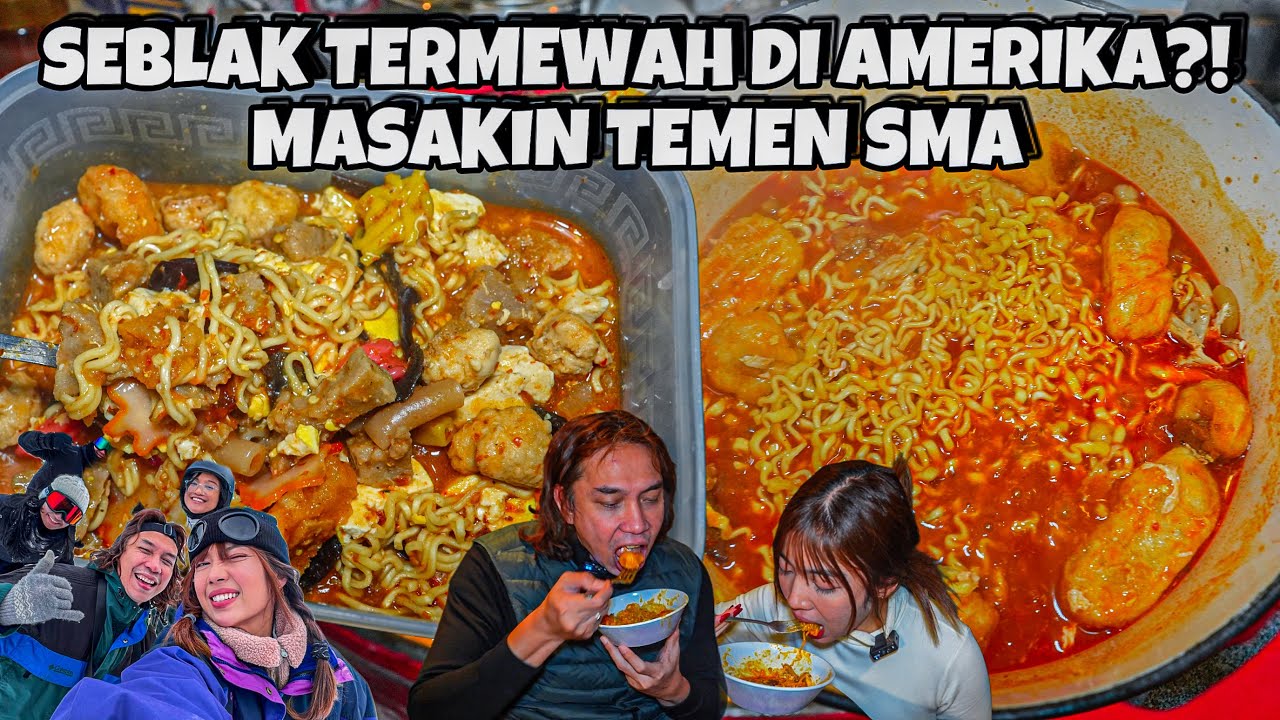 SADIS! SEBLAK LVL 5 HARGA 500rb?! ROADTRIP TO STOWE VERMONT SKI RESORT