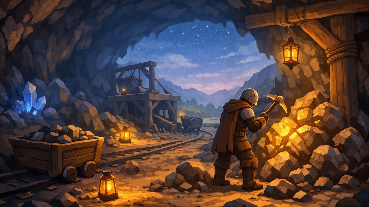 Ambient OSRS mining for Coal and more #osrs #NoCommentary #streamer #RuneScape #RelaxingGaming 