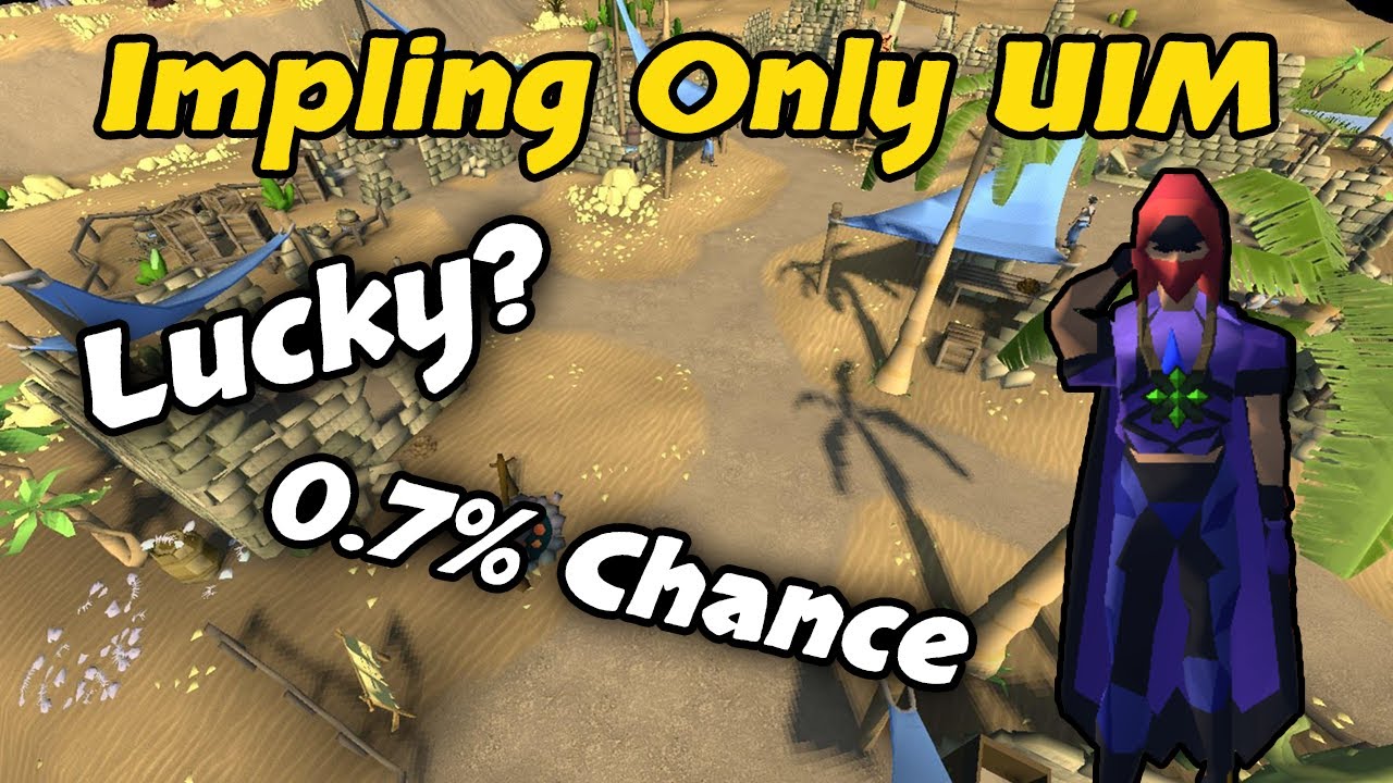 I Had A 0.7% Chance Of Being This Lucky - Impling Only UIM (#35)