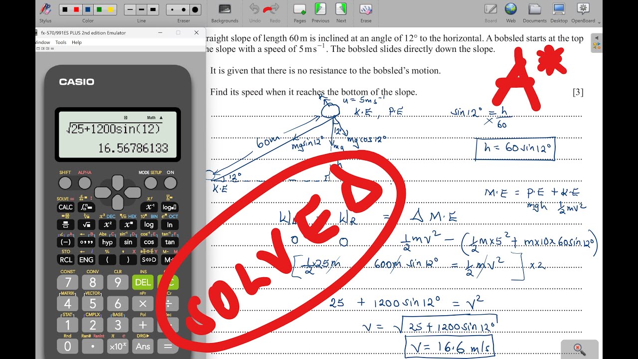 9709/41/M/J/24 -- A LEVEL MATHEMATICS MECHANICS PAPER 41 MAY/JUNE 2024 PART 2