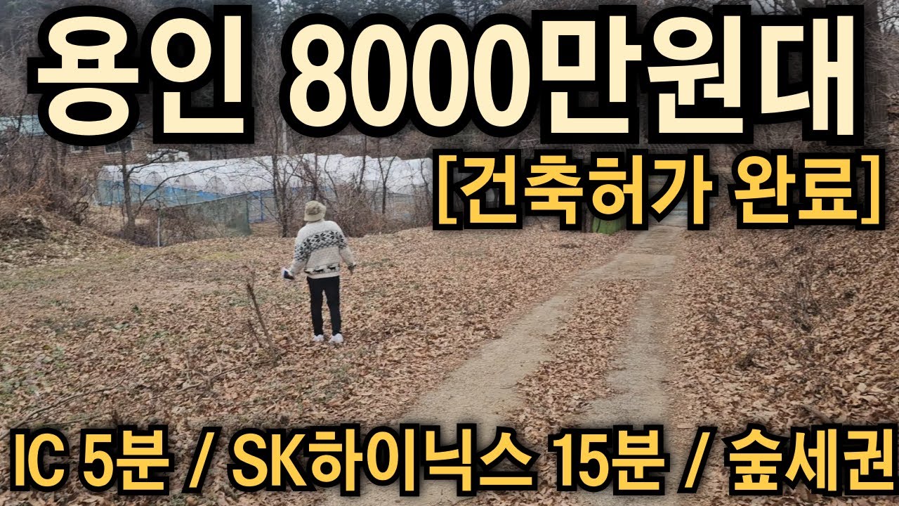 (매매완료)용인 양지면 1억 미만 귀한 소액 매물 용인 sk하이닉스 토지 보상으로 대토수요가 있어 땅값 올라갈지역  Ic5분 취락지구 숲세권 #급매#재테크#경매#강의#토지#매물
