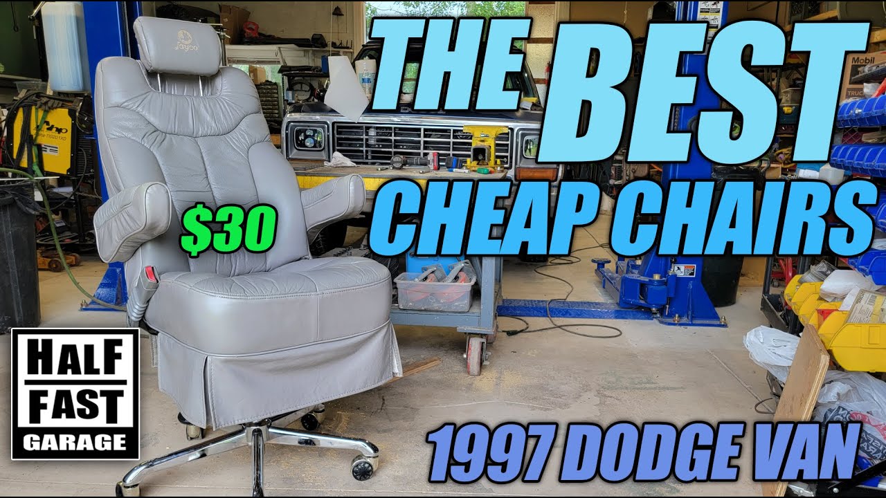 How to turn a Junkyard car seat into an awesome office/computer chair. Cheap and Easy DIY.