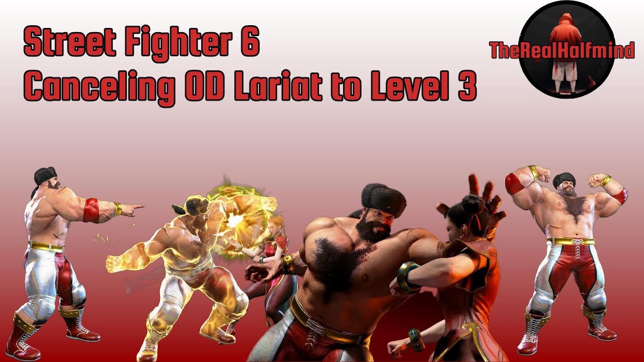 SF6: Cancel OD Lariat into Level 3 Tutorial! @AnthouseBeats