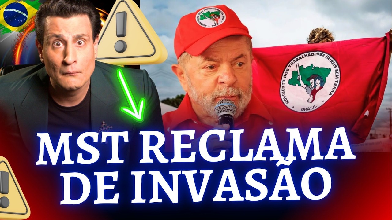 Hilário! MST reclama de INVASÃO e surta com a Policia