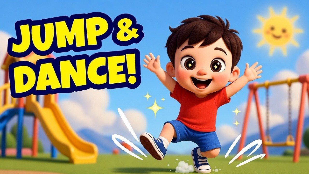 Jumping at the Playground | Move & Dance Nursery Rhymes for Kids