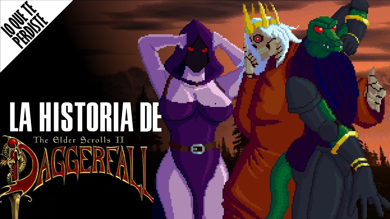 La Historia de The Elder Scrolls II Daggerfall (El juego mas roto de Bethesda) con @ElGerber_