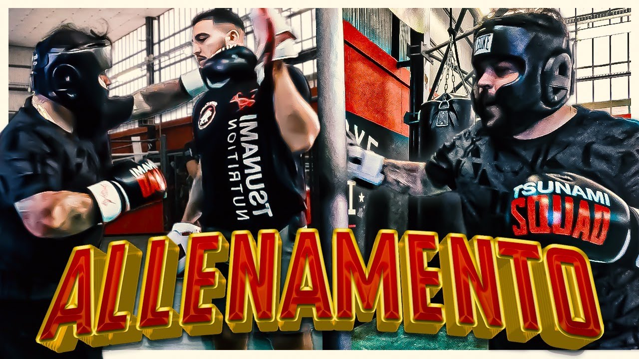 ALLENAMENTO BOXE CON MATTIA FARAONI !