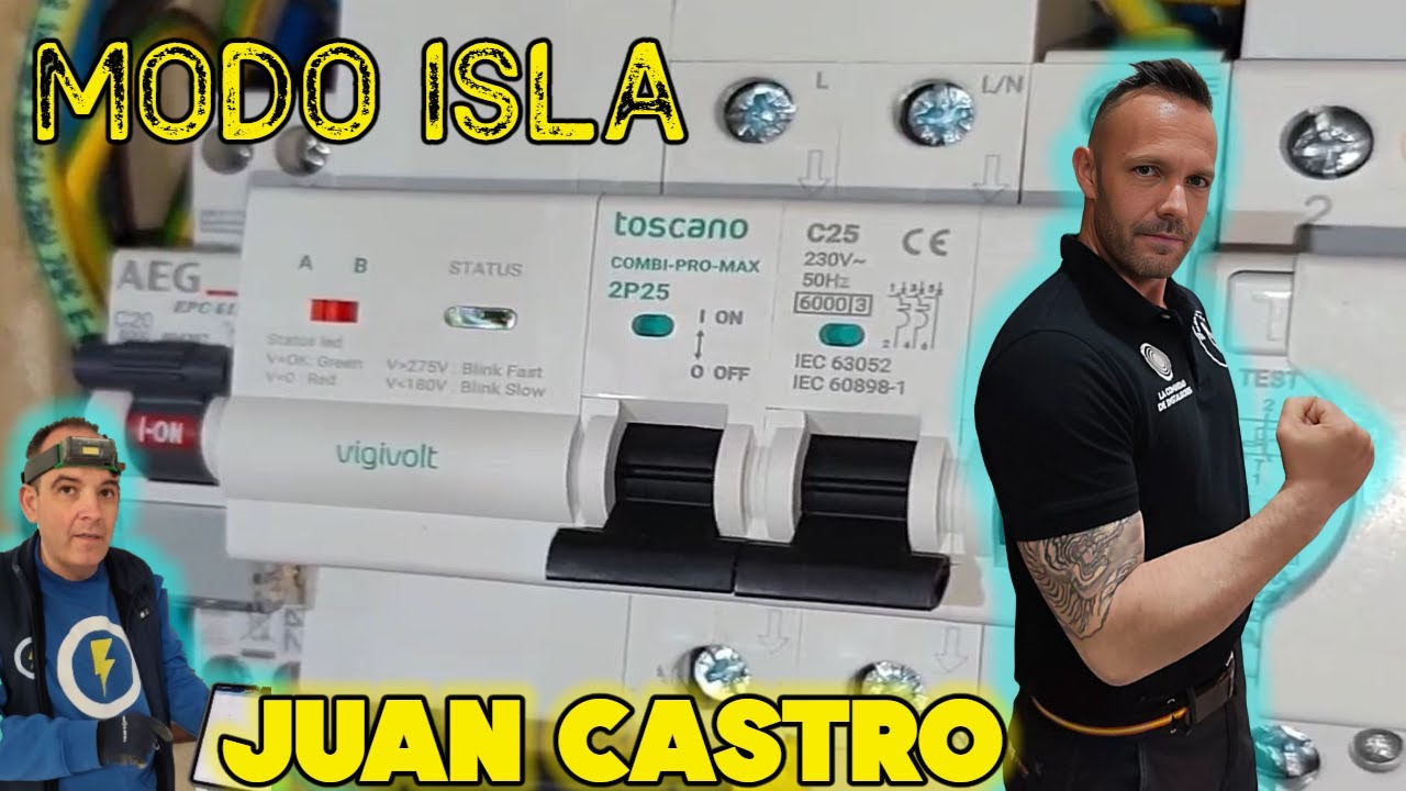 Te quedas sin luz ?? 👉 Como poner tu instalación fotovoltaica en MODO ISLA con TOSCANO COMBI PRO MAX