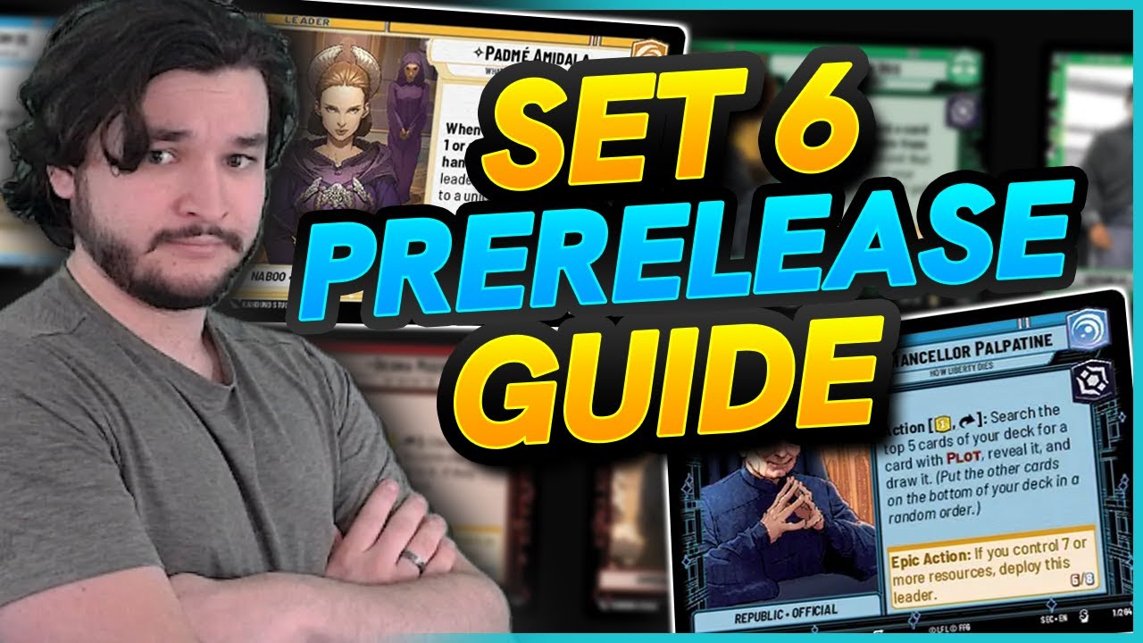 FULL PRERELEASE GUIDE! DESTROY Set 6! | Star Wars Unlimited