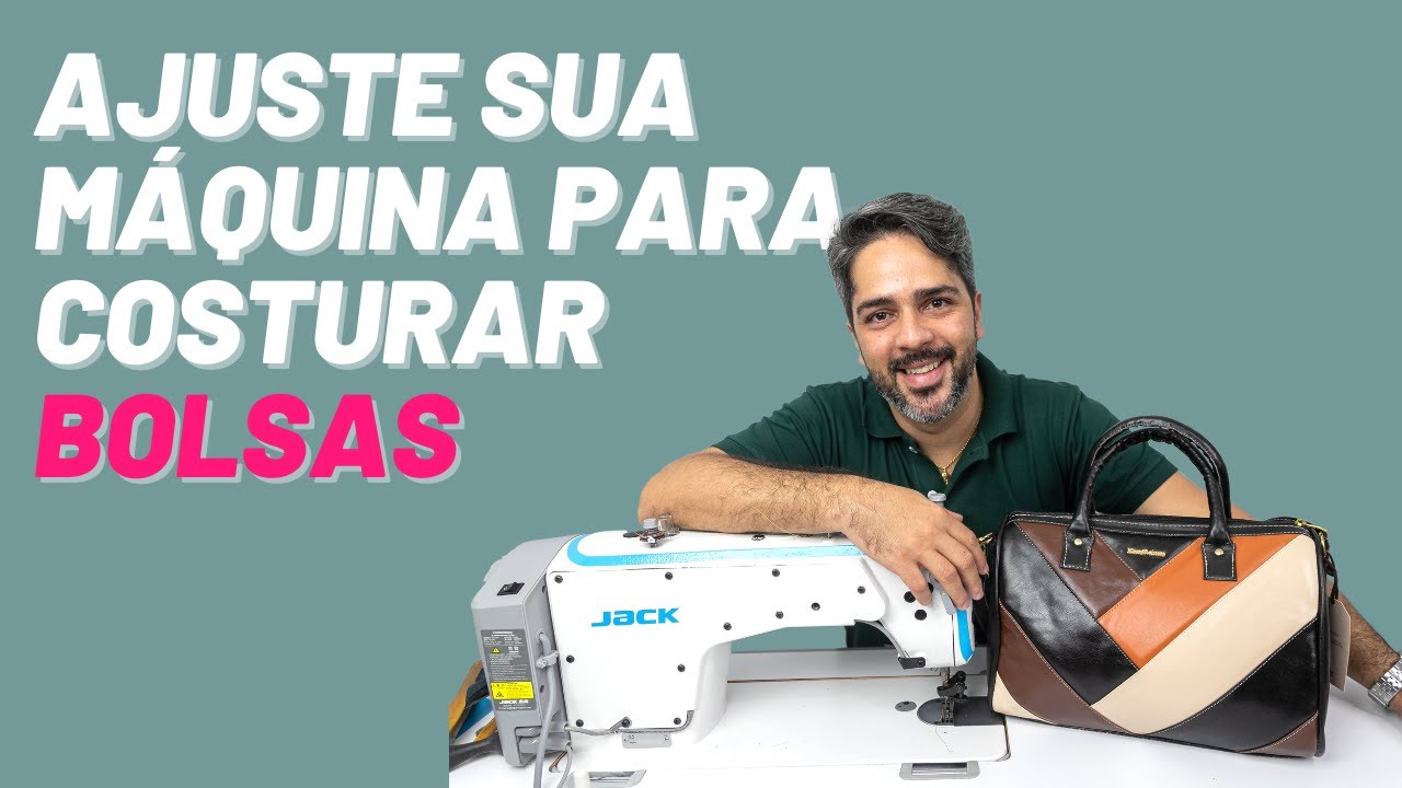 Como preparar sua máquina para costurar bolsas? | Eduardo Gois