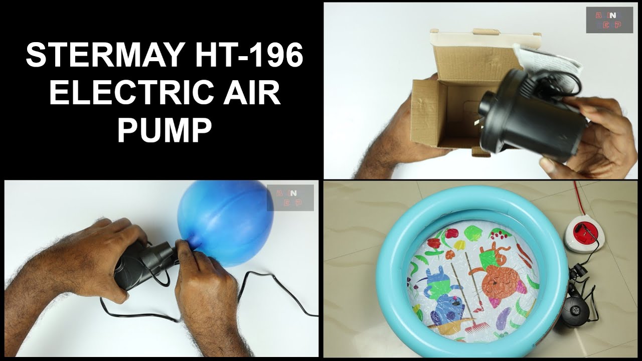 Stermay HT-196 Electric Air Pump | Non Sponsored Review | Unboxing