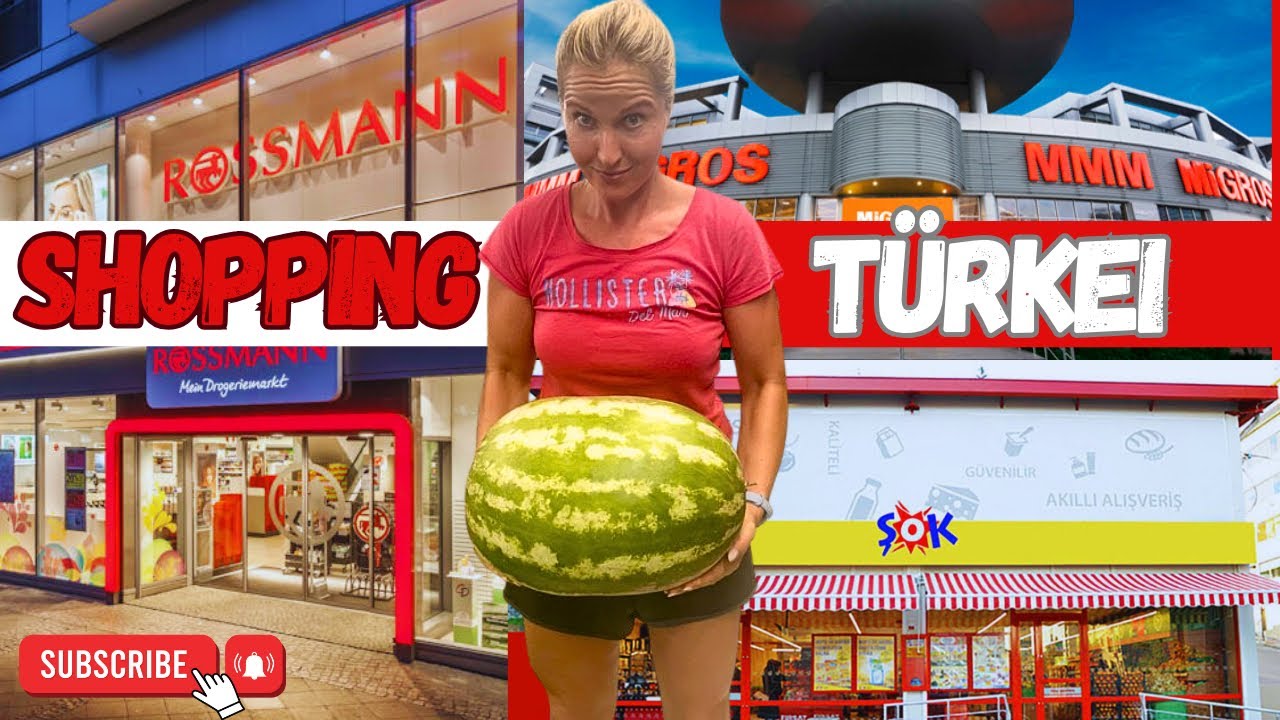 💸 So TEUER ist Einkaufen in der Türkei! – A101, Migros, Şok & Rossmann #türkei #groceryshopping