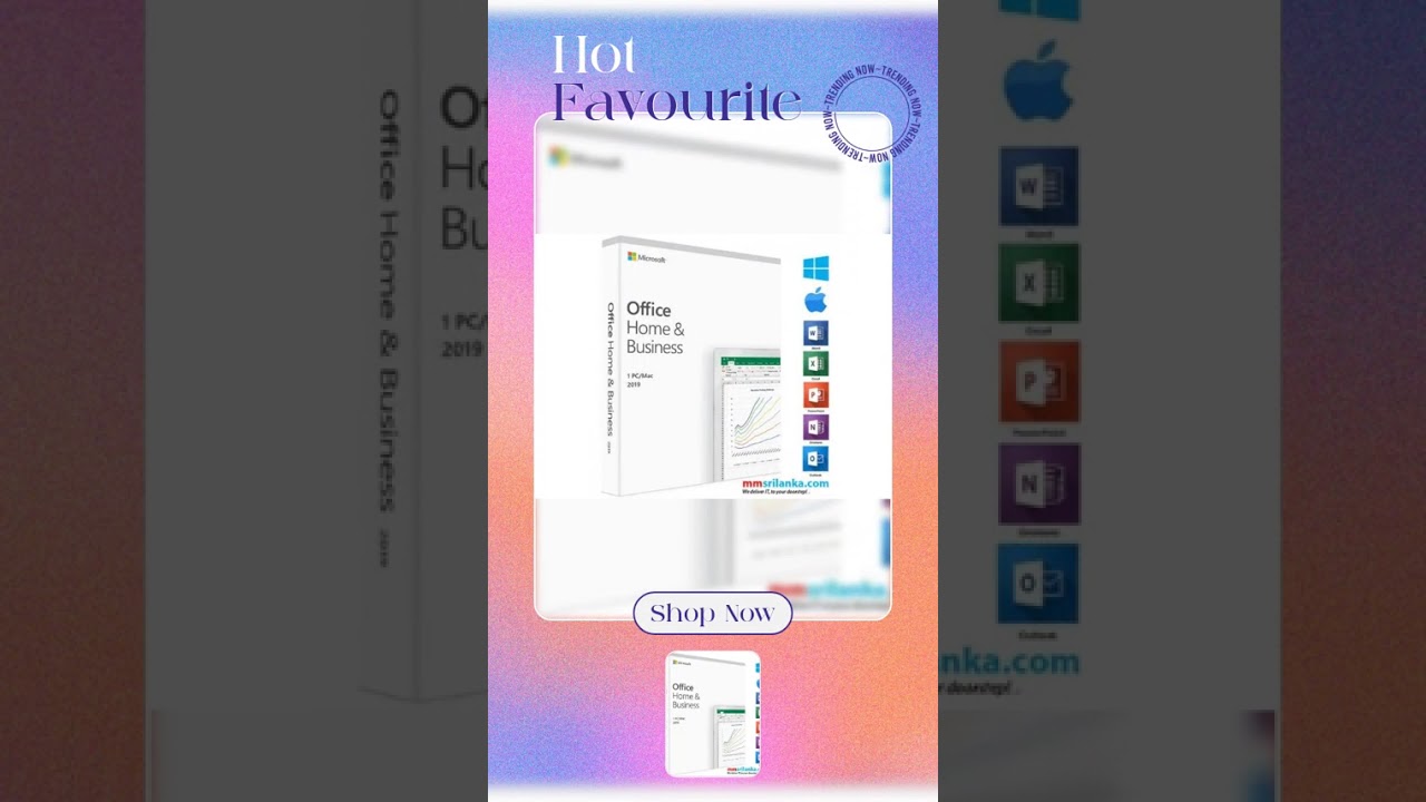 Office 2019 Home & Business 1 PC/MAC