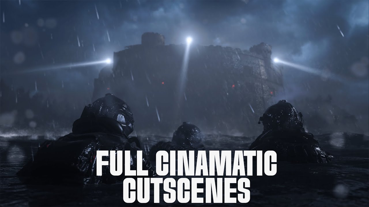 MODERN WARFARE 3 FULL CINEMATIC CUTSCENES 4K HDR