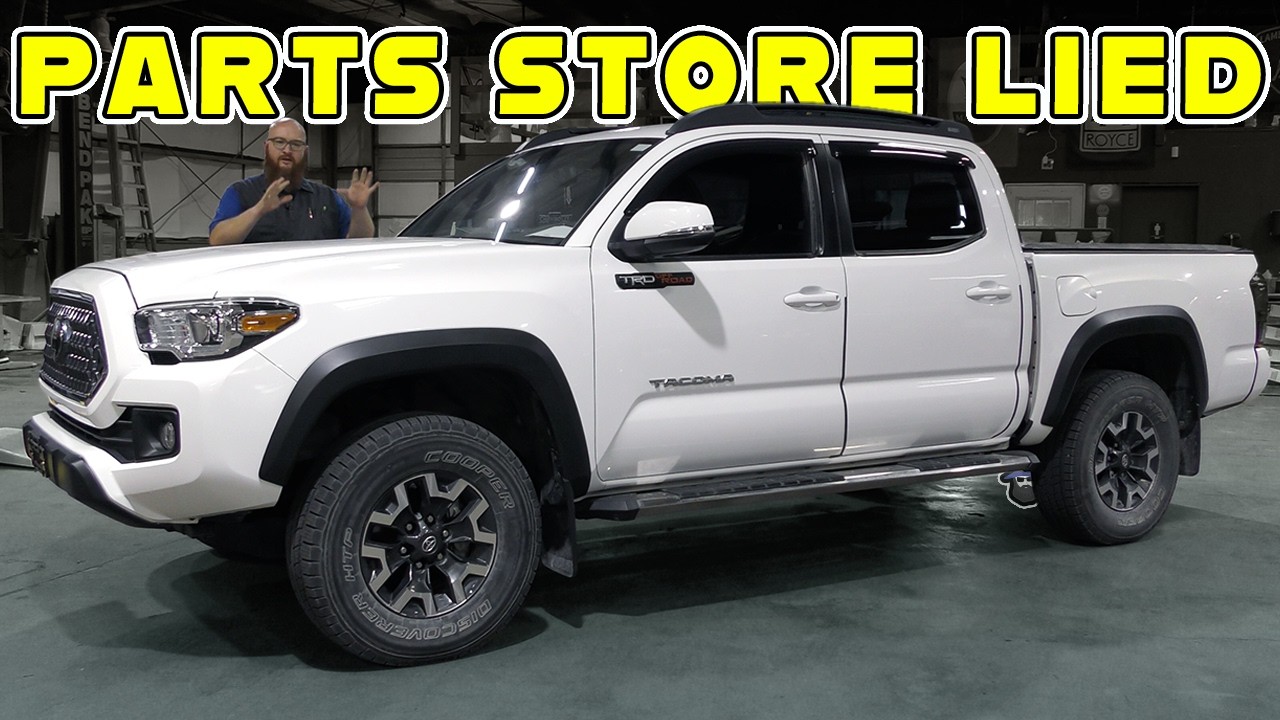 The Parts Store LIED Just to Make a Sale! Tacoma's Repair Nightmare