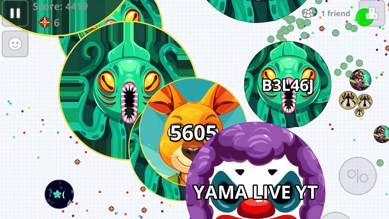 THE BEST TRICK EVER!? 🗿 (AGAR.IO MOBILE)