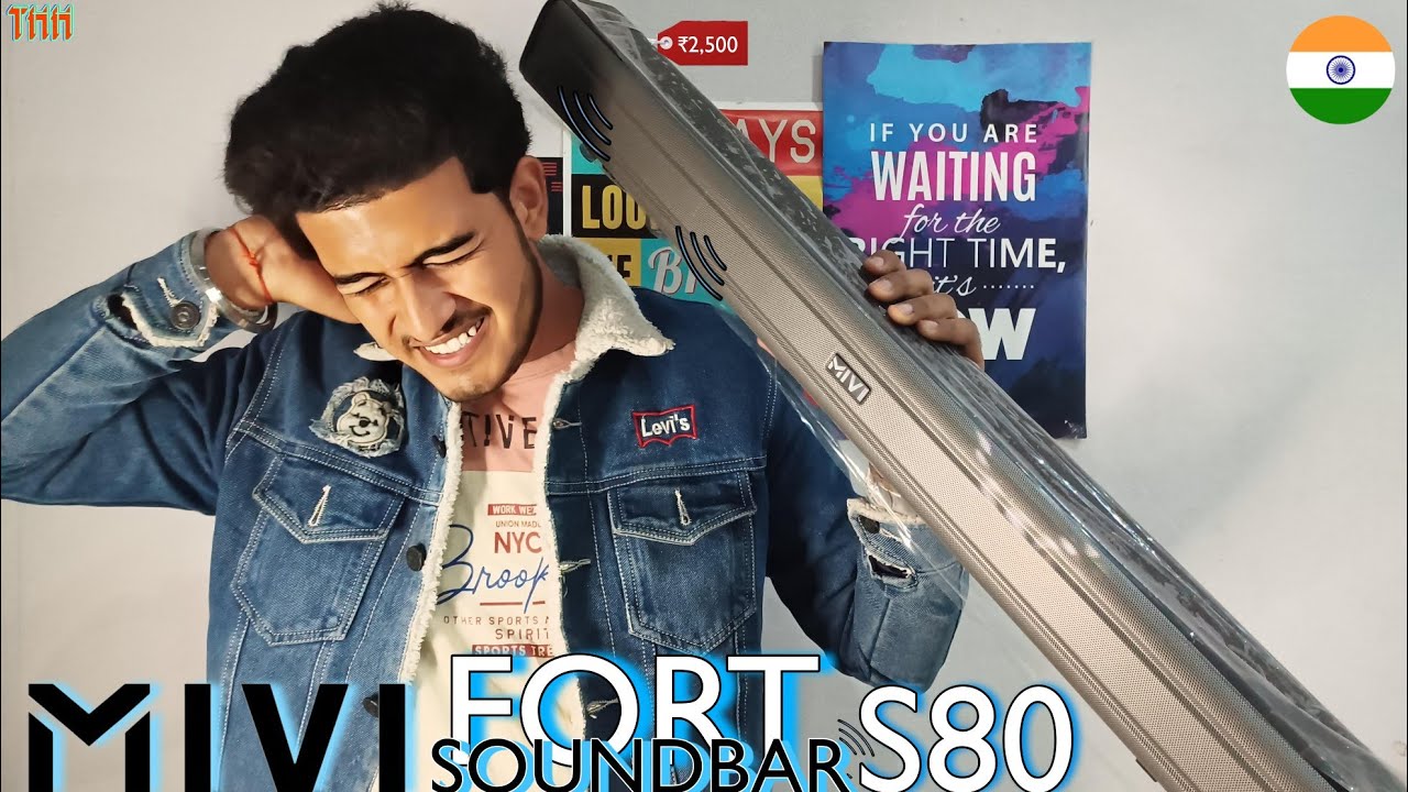 mivi fort s80 soundbar unboxing and full review | how to use soundbar 2023