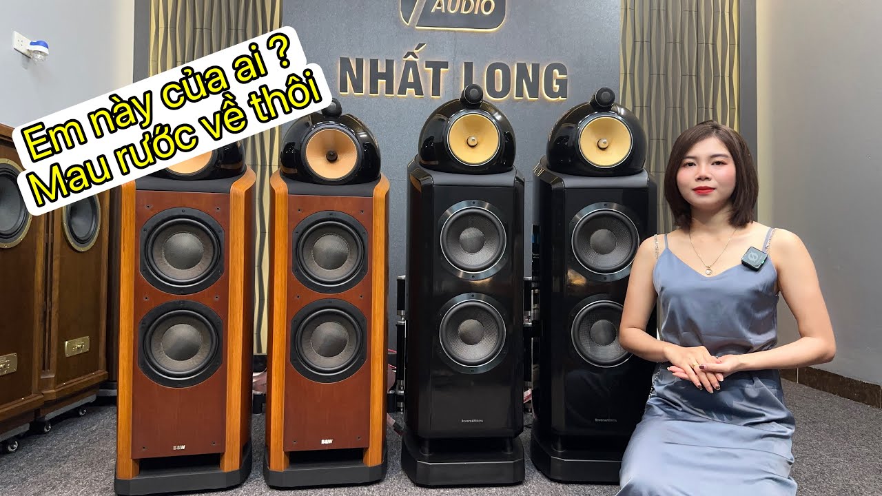 Sự Khác nhau giữa loa B&w 802 diamon và 802 nautilus .Nên mua cặp loa nào ?✅LH 0333289289