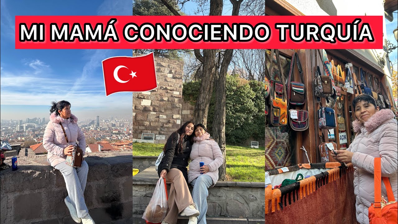 MI MAMÁ NUNCA IMAGINO CONOCER TURQUÍA 🇹🇷 PROBANDO COMIDA CALLEJERA 😳