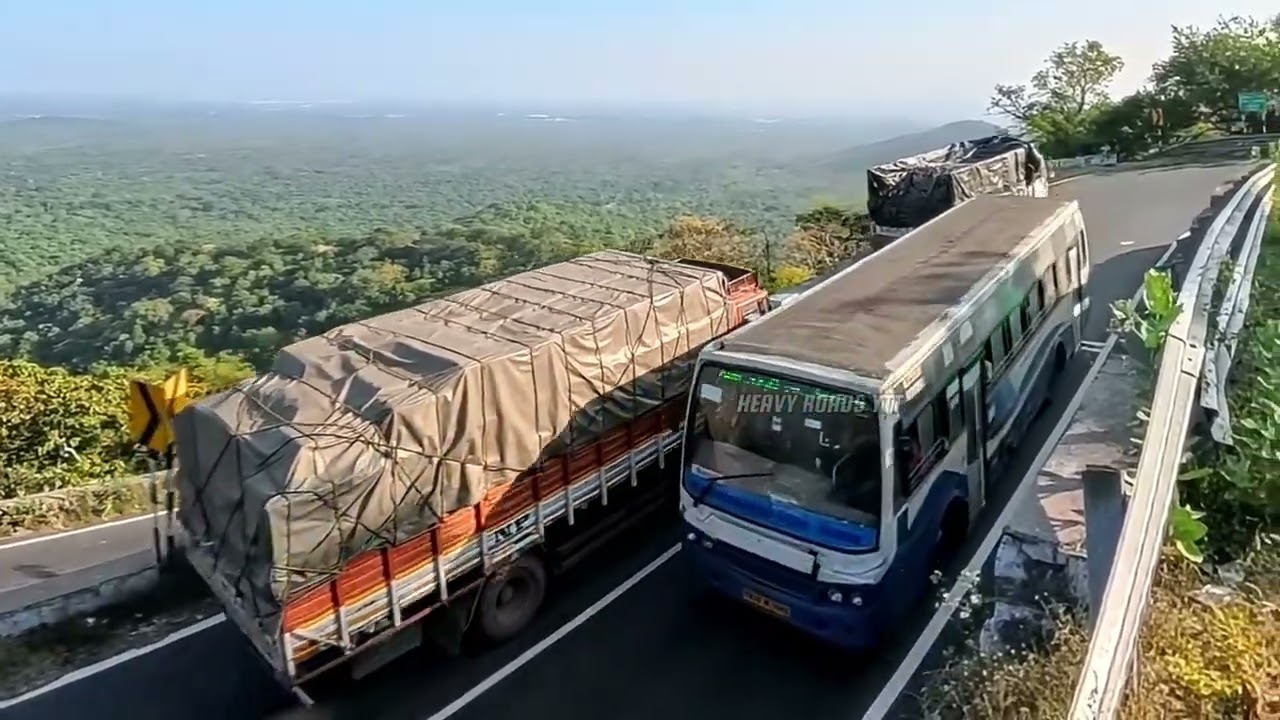 No language talking in hairpin/ghat road