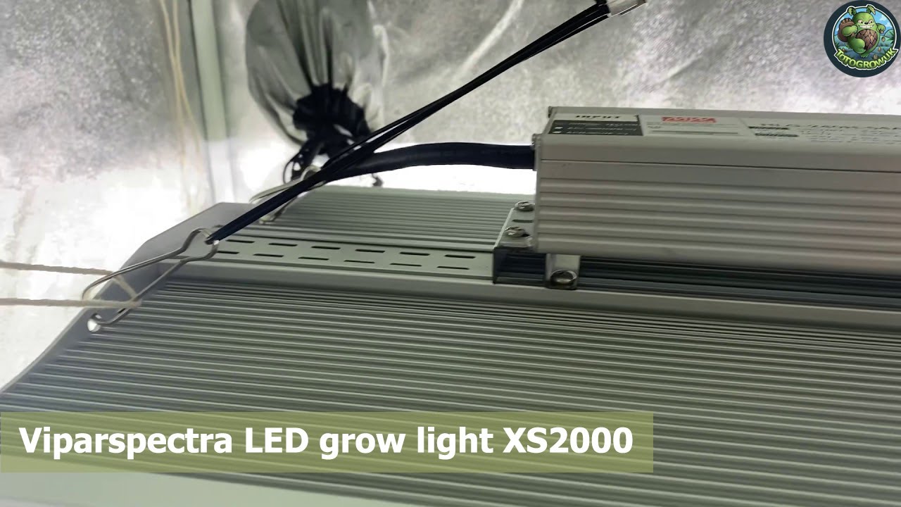 Viparspectra LED Grow Light XS2000 Set Up