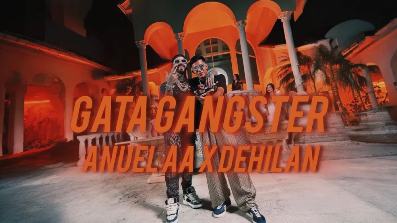Gata Gangster (Filtrada) - Anuel AA X Dehilan [Lyrics Video]