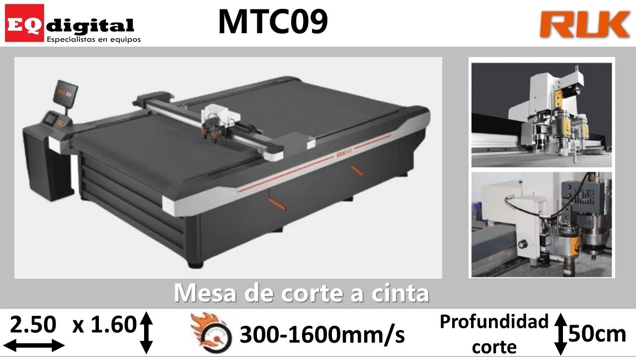 RUK Mesa de corte MTC09